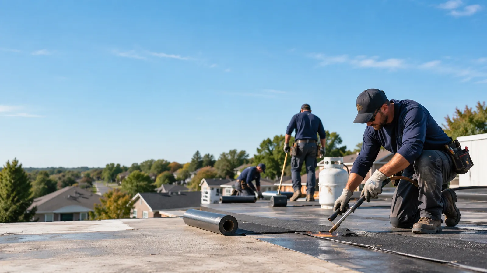 Flat Roof Leak Repair providers in Epps, LA
